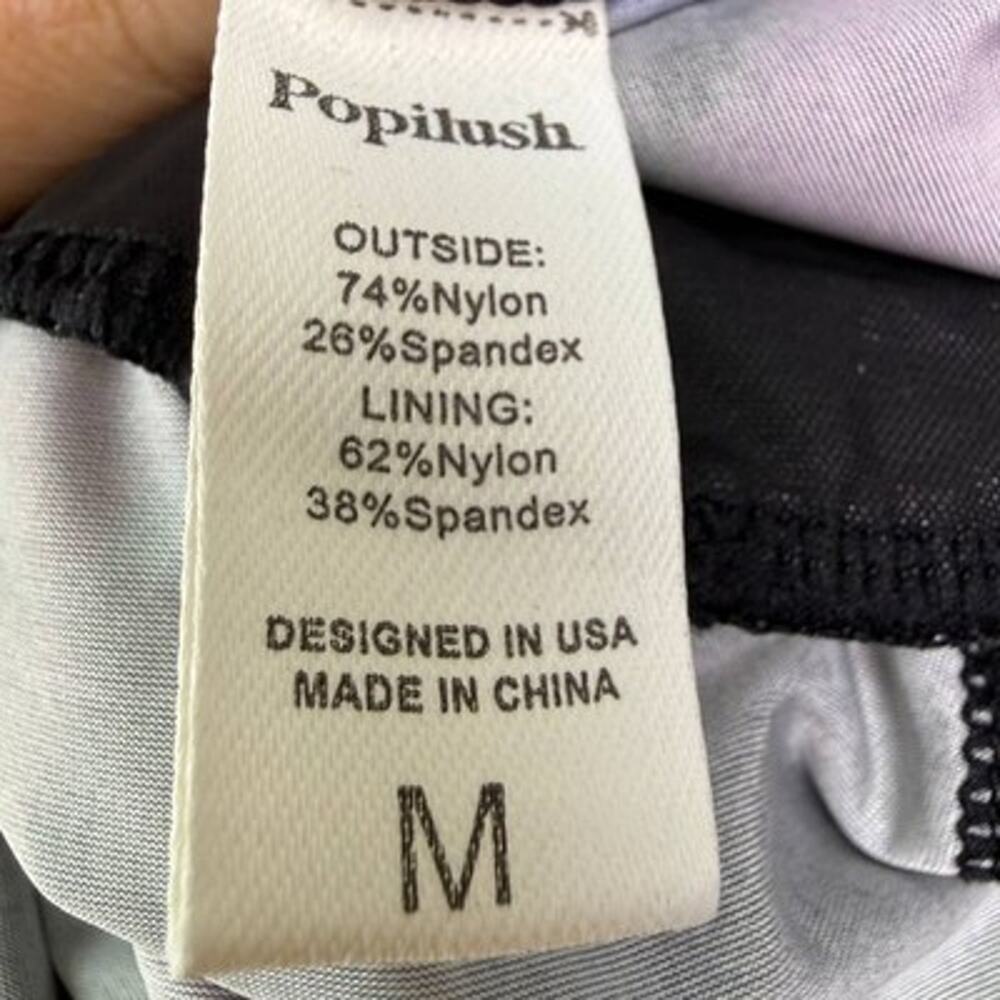 Popilush Maxi Dress Womens Medium Purple Floral Cocktail Built-in Support NWT - Picture 5 of 16